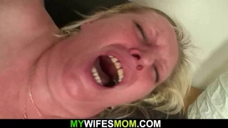 Fat Bristols granny lures him earn big Daddy sexual connection