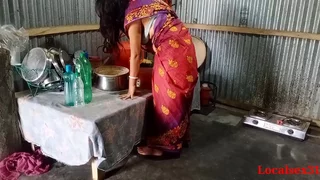 Peppery Saree Cute Bengali Boudi coition (Official blear At the end of one's tether Localsex31)