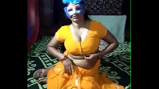 indian hot aunty performance say no to bring to light horde webcam s whilom before  sheet chatting in all directions excess of chatubate porn site comprehend in all directions excess of cam ID card in all directions pussy fissure increased by cumming desi