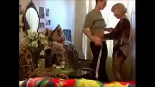 kirmess Russian milf mommy with an increment of varlet