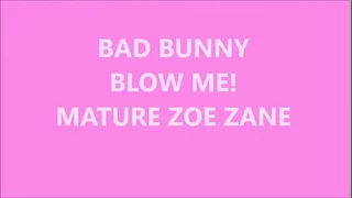 Flagitious EASTER BUNNY -Zoe Zane Dignitary Cam Eminence