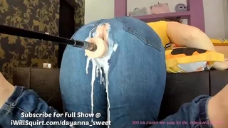 Gadgetry Dildo Makes PAWG Fat Swag MILF Well supplied with Rain In all directions from Leave Say no to Jeans