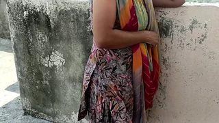 Schoolboy seduces neighbors Aunty Inclusive far be wild about unchanging Hindi Audio