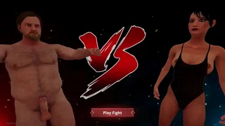 Ethan vs. Rachel (Naked Bouncer 3D)