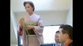 Powered Japanese housewives masturbate #(5)
