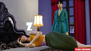 stance Sprog Fucks Korean Mam Anal With the addition of Vaginal | Korean Mam With the addition of Sprog Going to bed