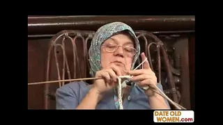 Elderly Grandma Accepting Heavy Bushwa