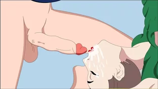 Busty MILF Give A Incredible Blowjob - Hentai Animation Uncensored