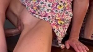 Horny wifey inhales humungous rod and Gets poked in dress 🔥🔥 ~ Lara Lane