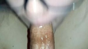 Real Homemade Young Wife With DDD Huge Natural Tits Sucks Dick And Swallows Mouthful Of Cum