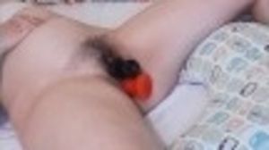Waking up my pregnant wife with a Double Penetration and a Creampie