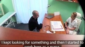 FakeHospital steamy nurse seduce and bangs her old college tutor