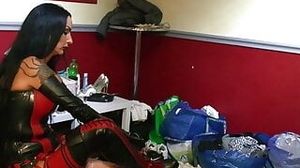 Cum addicted german bukkake sluts Part 3 Male anal slave + TS