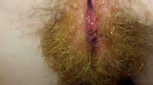 Hairy Redhead Creampie SLOW MOTION So Much CUM