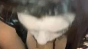 Little gotch bitch wanted to suck this cock and made me cum