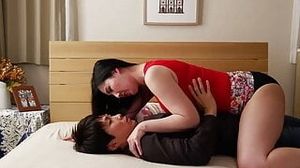 A Frustrated, Huge Tit Housewife Seduces Her...