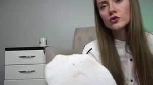Boss's white slouch socks trailer