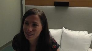 'WIFE'S INTERVIEW BEFORE SHE TAKES HER FIRST BBC!'