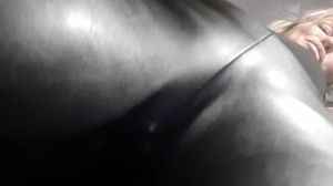 'Mistress play with slave in foot fetish game'