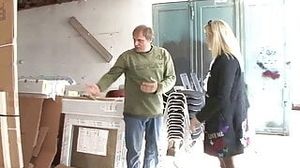 Sensuous and stunning platinum-blonde cougar with smooth-shaven cunt and pierced cunt causes all enjoyable climaxes in German inexperienced
