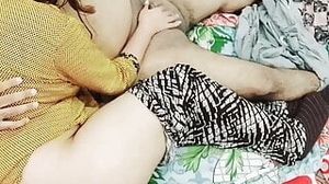 House Wife Anal Riding On His Cuckold Husband