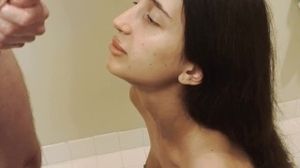 Photographer cum on my face after photoshoot
