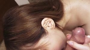 'Cheating wife in Tokyo wants cock and gets naked in interview in Love Hotel and sucks cock and fucks'