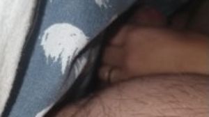 Ukrainian step mommy does an epic hj under blanket making step sonny cumi 30 seconds