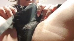 'BDSM game with my slave, cum eating instruction'