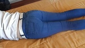 58 year old hairy MILF flashes, masturbates and fucks hard